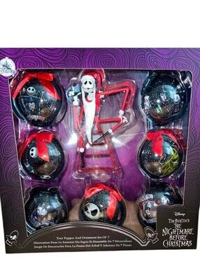 Disney Tim Burton's Nightmare Before Christmas Ornament Set